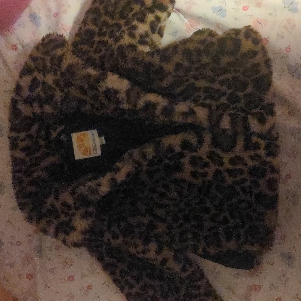 Little girls fur jacket faux fur